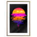 Wall Poster Ocean Reflections - landscape of a sunset in an abstract style 131839 additionalThumb 14