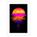 Wall Poster Ocean Reflections - landscape of a sunset in an abstract style 131839 additionalThumb 25