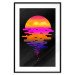 Wall Poster Ocean Reflections - landscape of a sunset in an abstract style 131839 additionalThumb 17