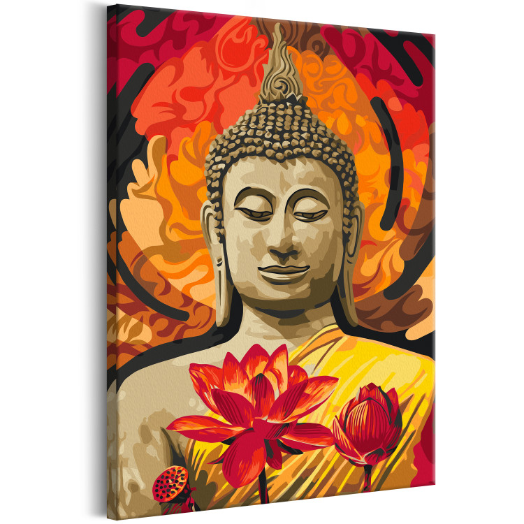 Paint by number Fiery Buddha 135439 additionalImage 5