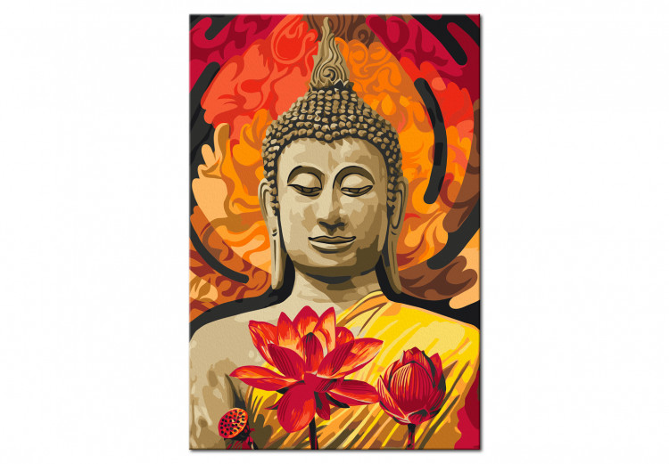 Paint by number Fiery Buddha 135439 additionalImage 4