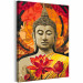 Paint by number Fiery Buddha 135439 additionalThumb 5