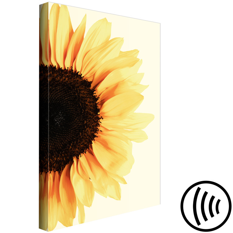 Canvas Print Closer to the Sun (1-piece) Vertical - sunflower in boho motif 135739 additionalImage 6