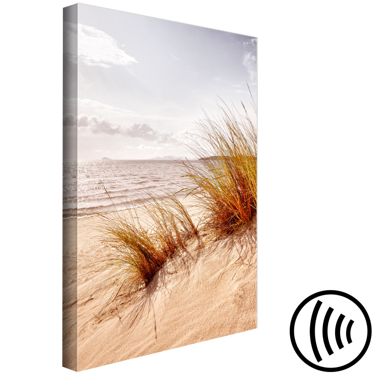 Canvas Print Afternoon Wind (1-piece) Vertical - beach landscape in boho style 135839 additionalImage 6
