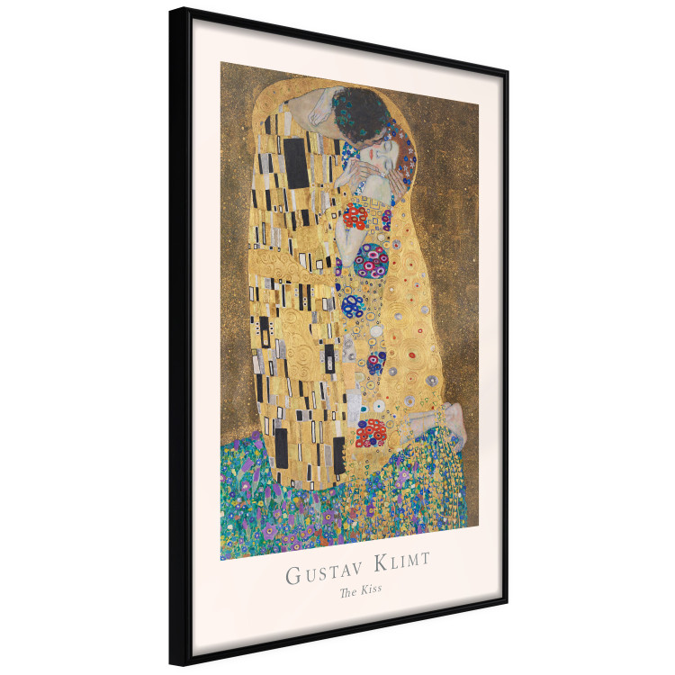 Wall Poster Gustav Klimt - The Kiss - abstraction with a couple's kiss 136039 additionalImage 4