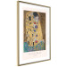 Wall Poster Gustav Klimt - The Kiss - abstraction with a couple's kiss 136039 additionalThumb 2