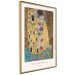 Wall Poster Gustav Klimt - The Kiss - abstraction with a couple's kiss 136039 additionalThumb 10