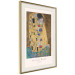 Wall Poster Gustav Klimt - The Kiss - abstraction with a couple's kiss 136039 additionalThumb 3