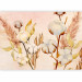 Photo Wallpaper Landscape - nature motif with cotton flowers on a background in shades of pink 143839 additionalThumb 5