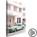 Canvas Urban Landscape (1-piece) - cyan car in the city center 144339 additionalThumb 6