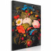 Paint by number Summer Bouquet - Colorful Flowers with Fruit on a Dark Background 147339 additionalThumb 6