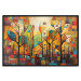 Poster Colored Forest - A Geometric Composition Inspired by Klimt’s Style 151139 additionalThumb 16