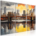 Canvas Brooklyn - Panoramic View of New York Bridge and City 151939 additionalThumb 2