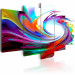 Canvas Print Rainbow - swirl 55839 additionalThumb 2