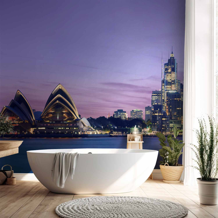 Wall Mural Australia - evening city panorama with skyscrapers in Sydney 59939 additionalImage 8