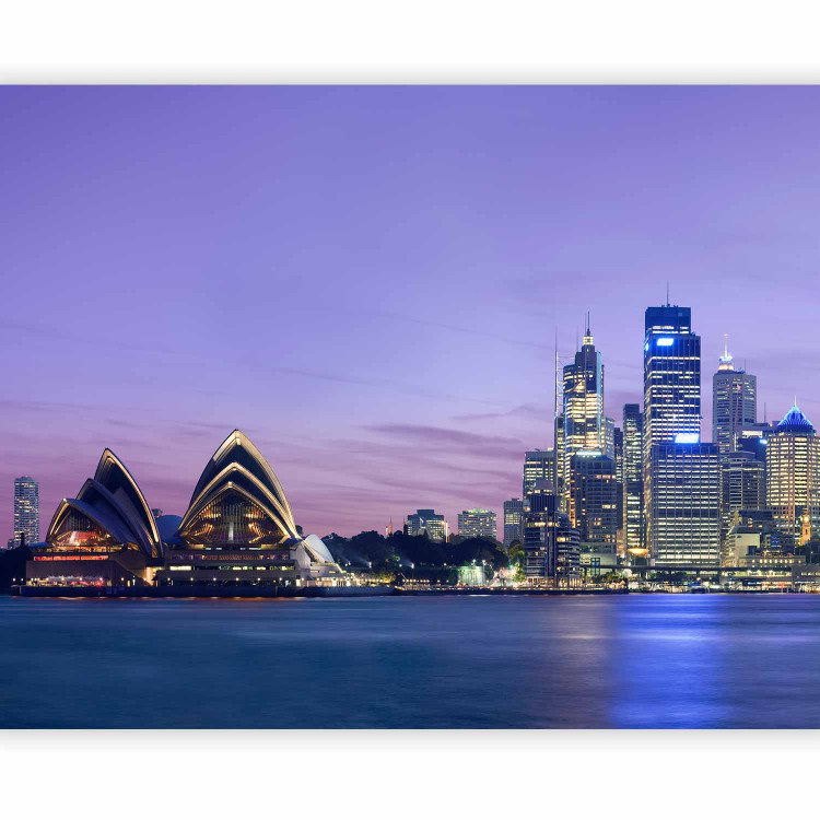 Wall Mural Australia - evening city panorama with skyscrapers in Sydney 59939 additionalImage 5