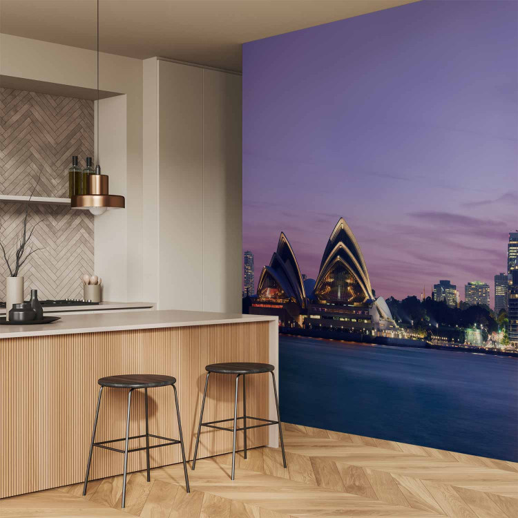Wall Mural Australia - evening city panorama with skyscrapers in Sydney 59939 additionalImage 7