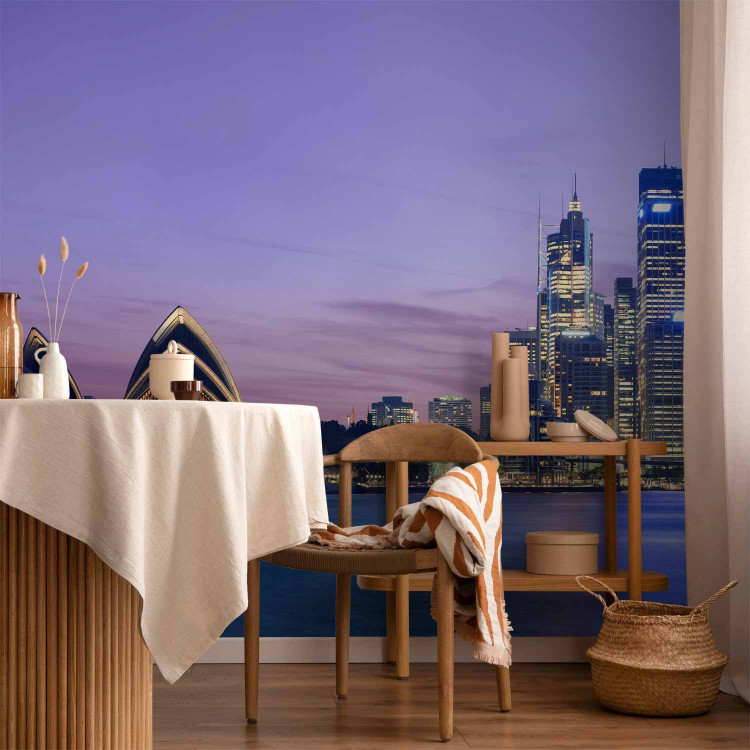 Wall Mural Australia - evening city panorama with skyscrapers in Sydney 59939 additionalImage 6
