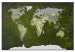 Decorative Pinboard Malachite World [Cork Map] 93939 additionalThumb 2