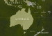 Decorative Pinboard Malachite World [Cork Map] 93939 additionalThumb 6