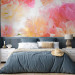 Photo Wallpaper Pastel peonies - uniform floral motif in subtle colours 97339 additionalThumb 2