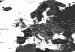 Canvas Black and White Map (5 Parts) Narrow 108449 additionalThumb 4