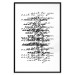 Wall Poster Next to you - black and white pattern with overlapping texts 117449 additionalThumb 18