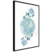 Wall Poster Floral Planet - botanical composition with flowers and leaves on white 117549 additionalThumb 12