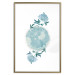 Wall Poster Floral Planet - botanical composition with flowers and leaves on white 117549 additionalThumb 20