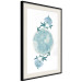 Wall Poster Floral Planet - botanical composition with flowers and leaves on white 117549 additionalThumb 3