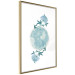 Wall Poster Floral Planet - botanical composition with flowers and leaves on white 117549 additionalThumb 8