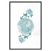 Wall Poster Floral Planet - botanical composition with flowers and leaves on white 117549 additionalThumb 27