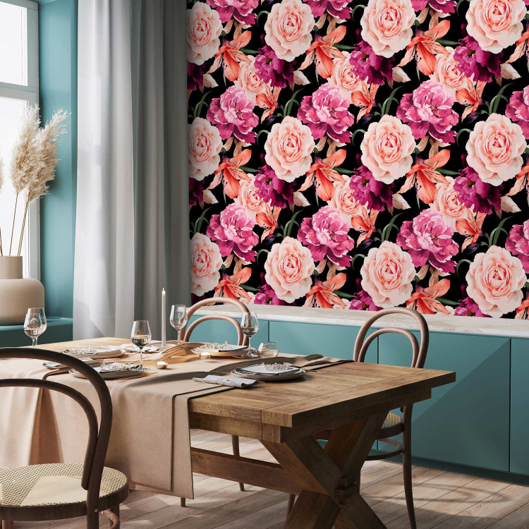 Wallpaper Decorative Roses 118649 additionalImage 5
