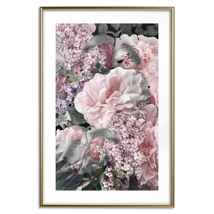 Wall Poster You Mean Everything to Me - flowers and plants in pastel shades 123049 additionalImage 14