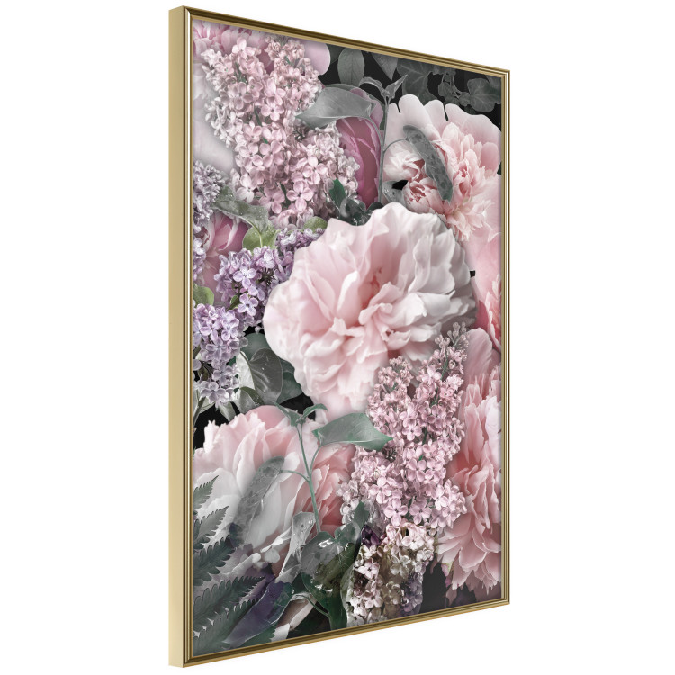 Wall Poster You Mean Everything to Me - flowers and plants in pastel shades 123049 additionalImage 12