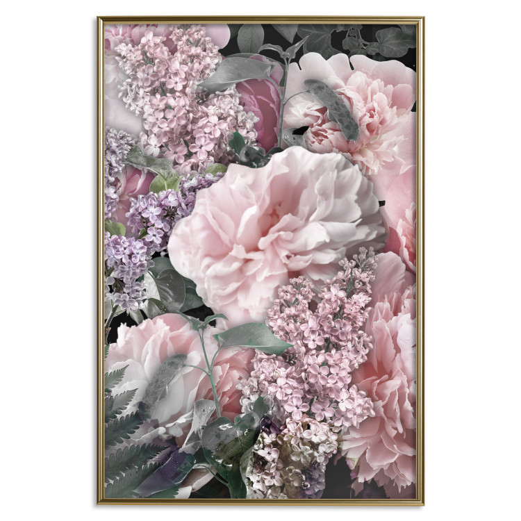 Wall Poster You Mean Everything to Me - flowers and plants in pastel shades 123049 additionalImage 16