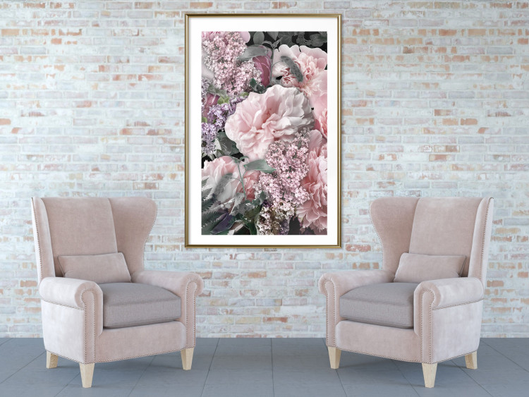 Wall Poster You Mean Everything to Me - flowers and plants in pastel shades 123049 additionalImage 13