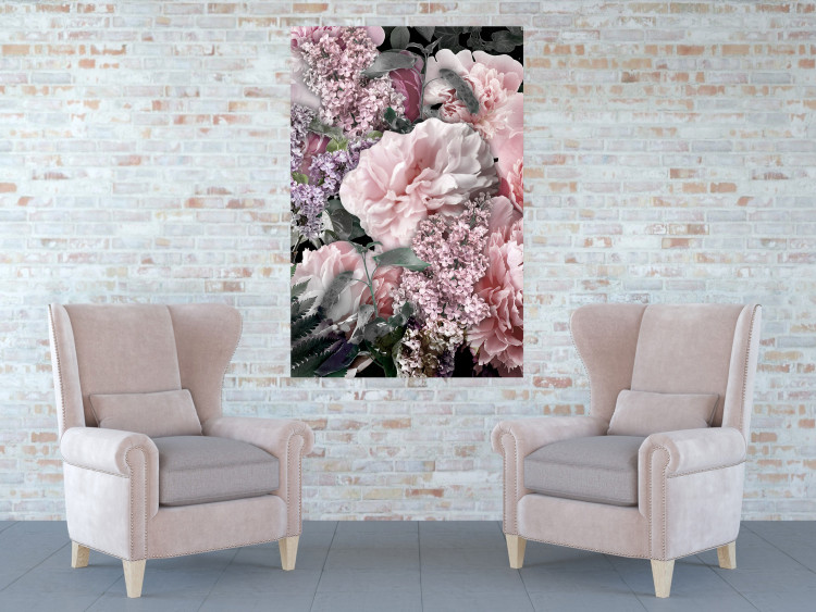 Wall Poster You Mean Everything to Me - flowers and plants in pastel shades 123049 additionalImage 17