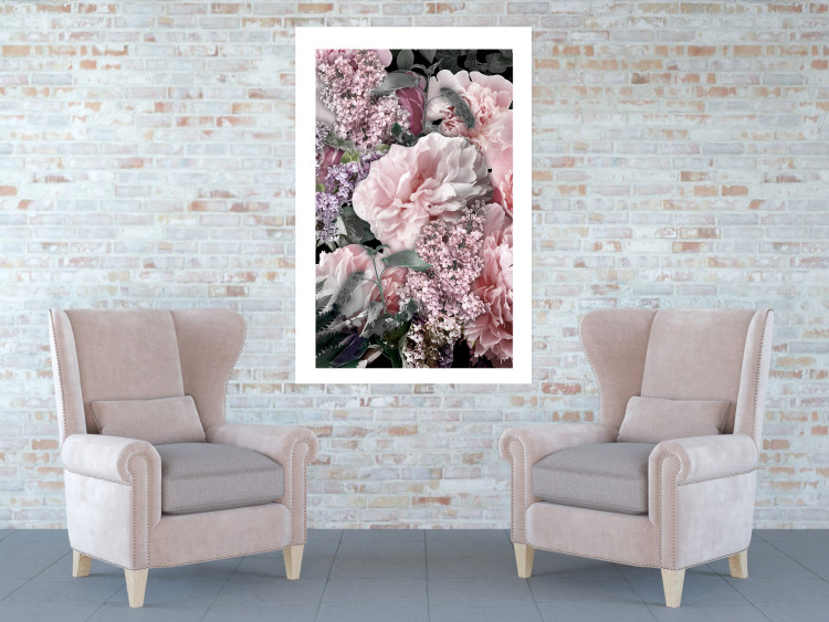 Wall Poster You Mean Everything to Me - flowers and plants in pastel shades 123049 additionalImage 2