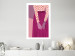 Poster Strawberry Lady - fruits on a female silhouette in pastel colors 123349 additionalThumb 2