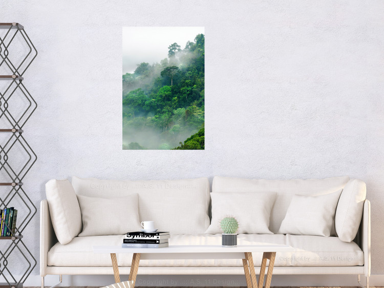 Canvas Art Print Lush Forest (1 Part) Vertical 125749 additionalImage 3
