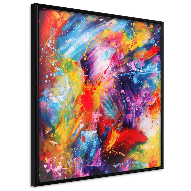 Poster New Year - abstract and multicolored composition in a watercolor motif 127049 additionalImage 13
