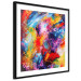 Poster New Year - abstract and multicolored composition in a watercolor motif 127049 additionalThumb 8