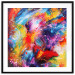 Poster New Year - abstract and multicolored composition in a watercolor motif 127049 additionalThumb 15