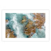 Wall Poster Ningaloo Reef - landscape of a blue ocean among rocks and stones 129849 additionalThumb 19