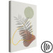 Canvas Palm leaf shadow - abstract with plant and geometric shapes 131749 additionalThumb 6