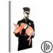 Canvas Print Policeman with a pig - graphic inspired by Banksy's street art 132449 additionalThumb 6