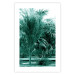 Wall Poster Turquoise Lagoon - tropical palm landscape in turquoise contrast 134449 additionalThumb 25