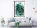 Wall Poster Turquoise Lagoon - tropical palm landscape in turquoise contrast 134449 additionalThumb 24