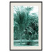 Wall Poster Turquoise Lagoon - tropical palm landscape in turquoise contrast 134449 additionalThumb 19